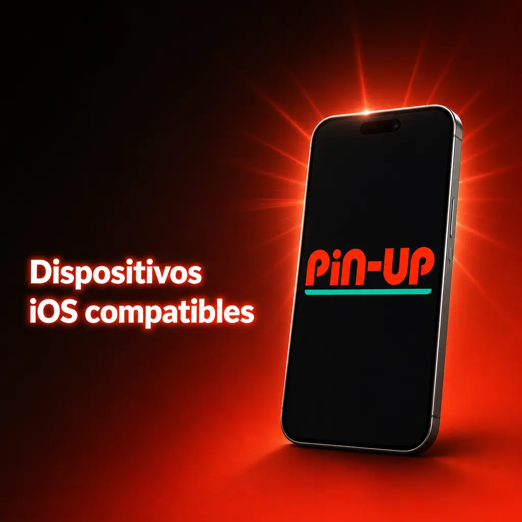 iPhone compatible con la app de Pin-Up