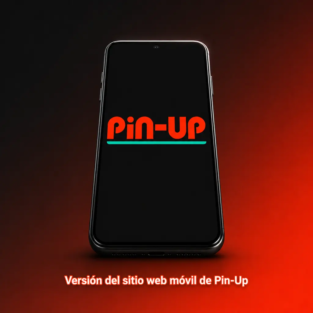 Versión del sitio web móvil de Pin-Up